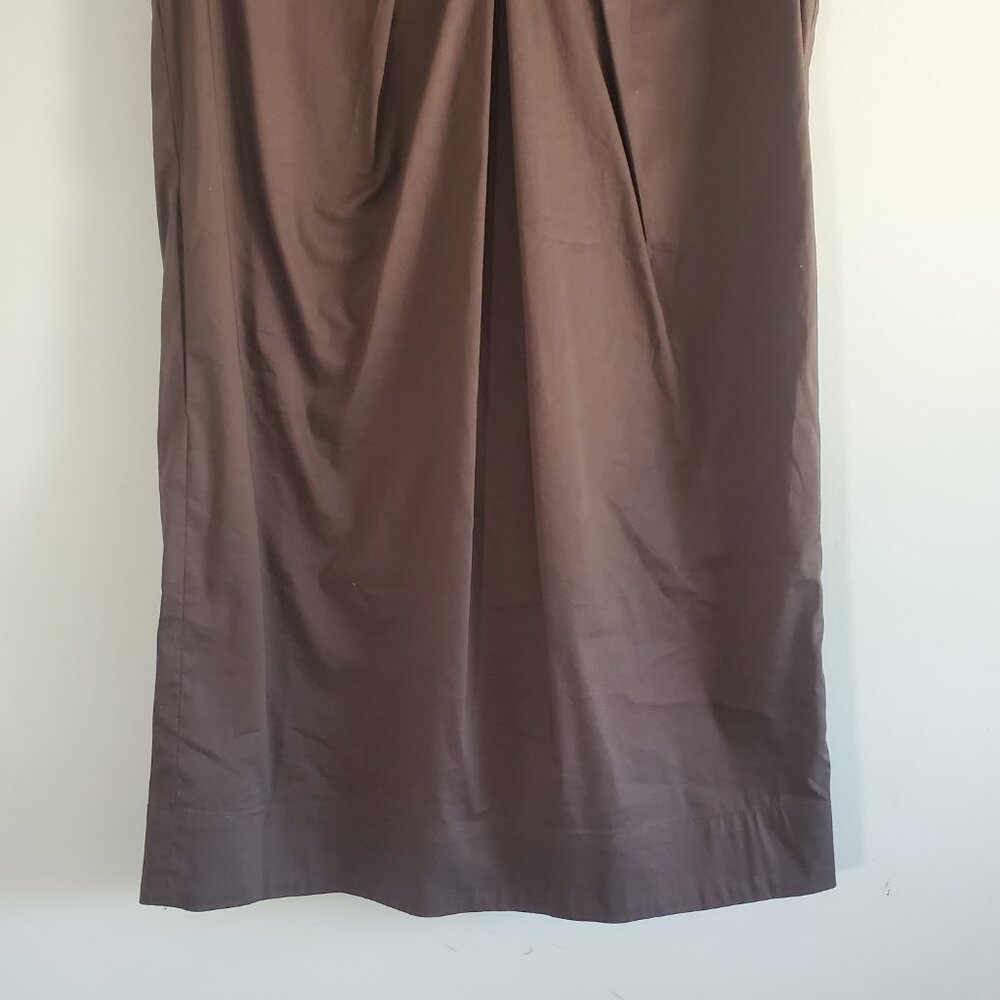 Taylor Women's Shift Dress 4 Chocolate Brown Vintage Y2K Grunge - Picture 3 of 10